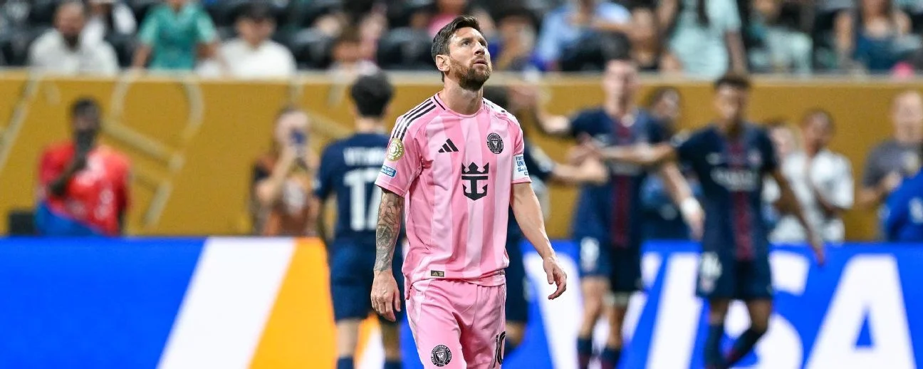 Not even Messi can bridge the gap between PSG Inter Miami